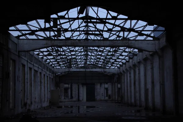 Antigua Casa Abandonada Ciudad — Foto de Stock