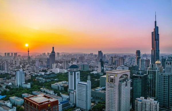 Hermosa Vista Aérea Ciudad — Foto de Stock