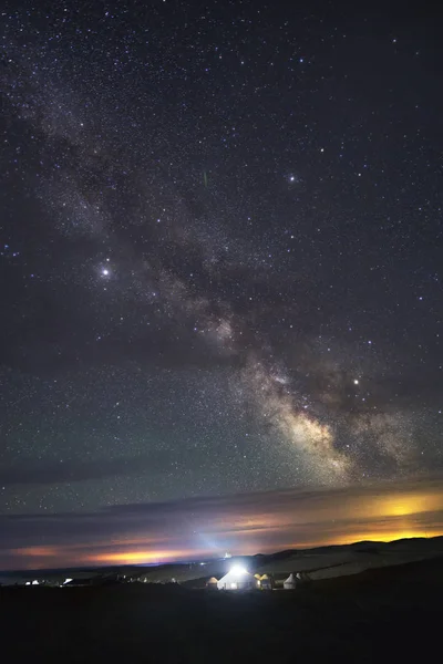 Estrellas Brillantes Cielo Nocturno — Foto de Stock