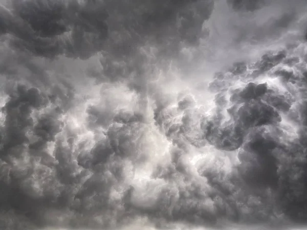 Nuvens Escuras Céu — Fotografia de Stock