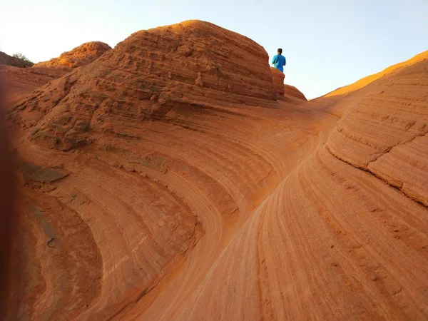 Der Rote Canyon Tal Der Namib Wüste Den Vereinigten Staaten — Stockfoto