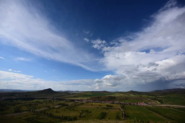 Hermoso Paisaje Con Nubes Cielo — Foto de Stock