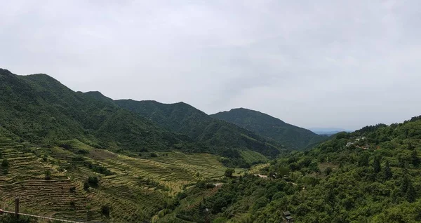 beautiful landscape of china in the mountains