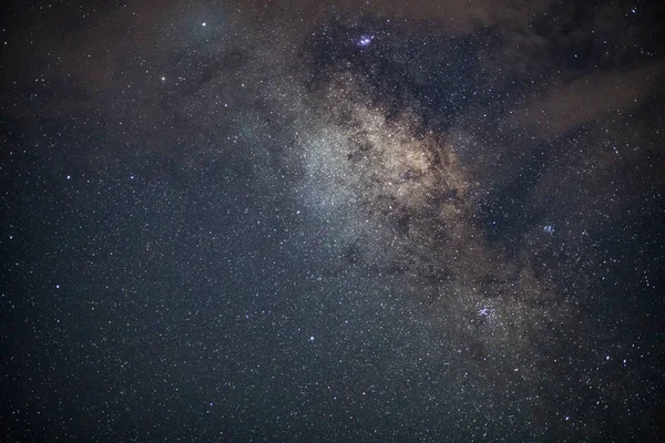 Galaxia Vía Láctea Cielo Nocturno — Foto de Stock