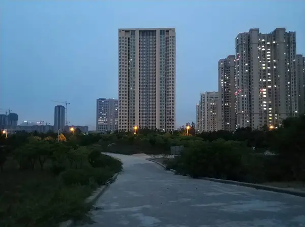 Vista Ciudad Bangkok Tailandia — Foto de Stock