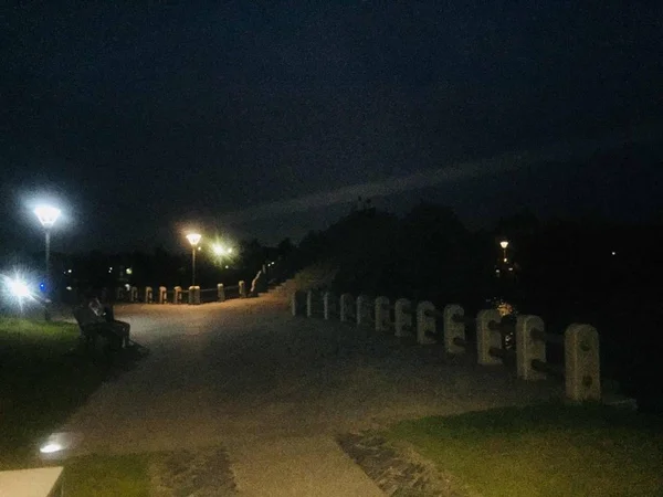 Noche Ciudad — Foto de Stock