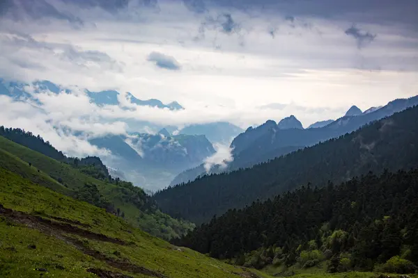 Vista Del Paisaje Montaña — Foto de Stock