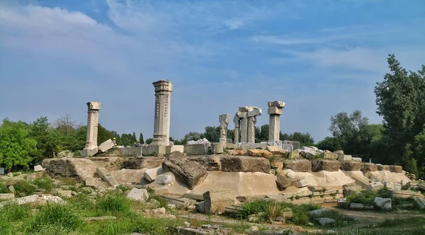 Ruinas Del Antiguo Templo Romano Atenas Grecia — Foto de Stock