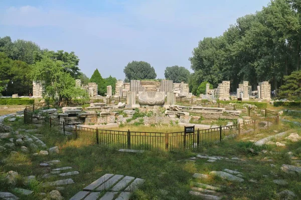 ancient ruins in the city of versailles palace, turkey