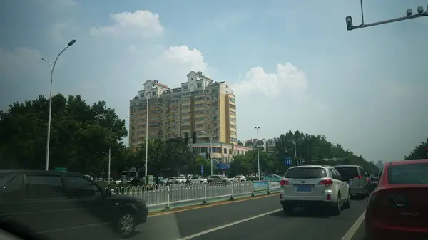 Tráfico Carretera Ciudad — Foto de Stock