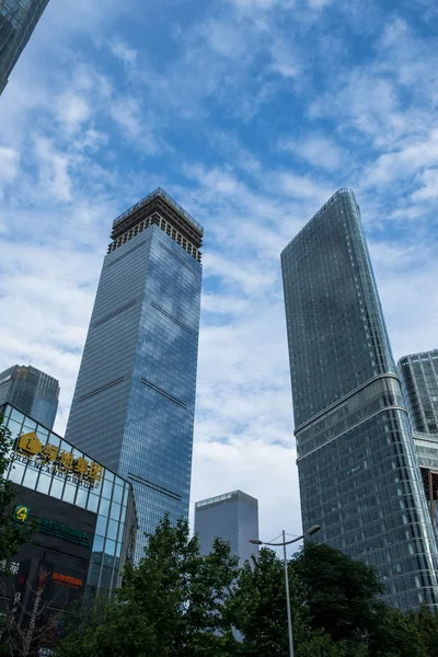 Edificio Moderno Ciudad China — Foto de Stock