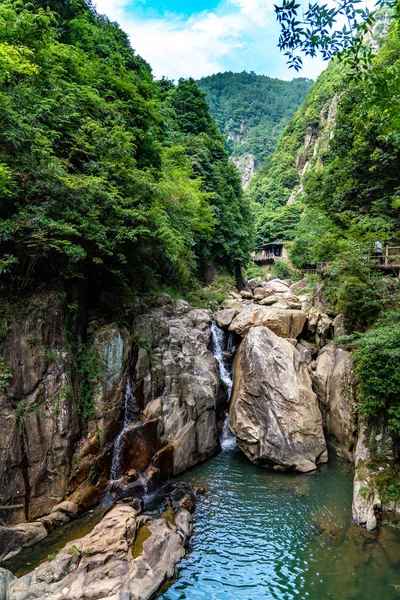 Rio Montanha Nas Montanhas — Fotografia de Stock