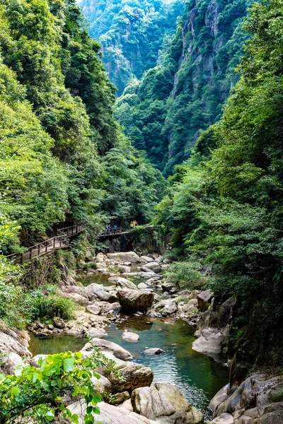 Belo Rio Montanha Nas Montanhas — Fotografia de Stock