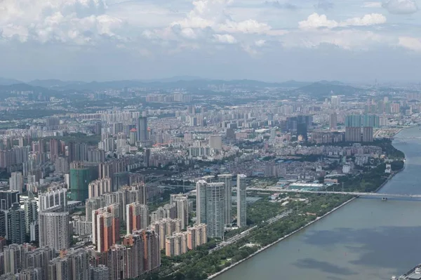 stock image view of the city of hong kong