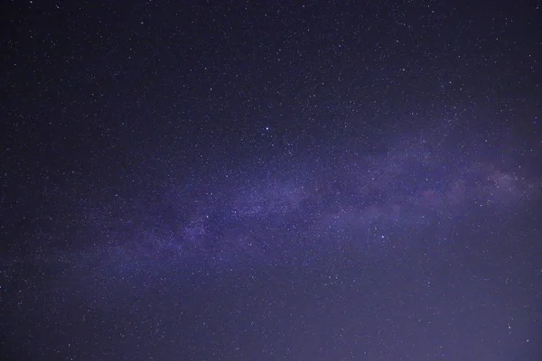 Leitosa Galáxia Céu Noturno — Fotografia de Stock