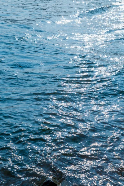 Olas Ondas Azules Del Mar — Foto de Stock