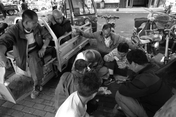 Grupo Personas Ciudad — Foto de Stock