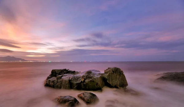 Plano Escénico Hermoso Paisaje Marino Para Fondo — Foto de Stock