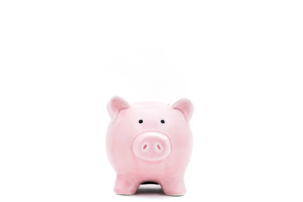 Piggy Bank Isolated White Background — Stock Photo, Image
