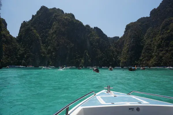 Beautiful View Island Bay Andaman Sea Thailand — ストック写真