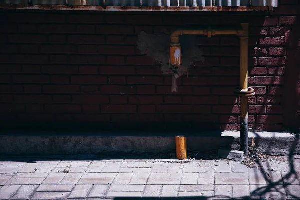 Viejo Lugar Abandonado Ciudad — Foto de Stock