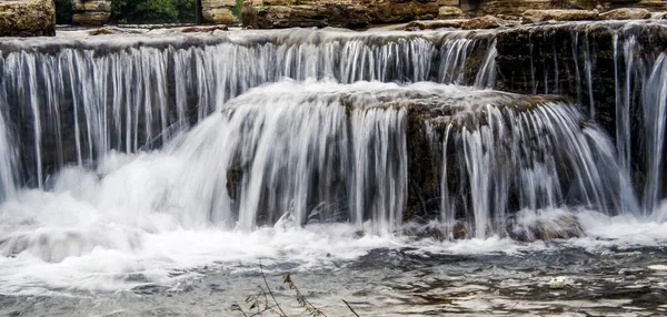 waterfalls in the waterfall in the forest