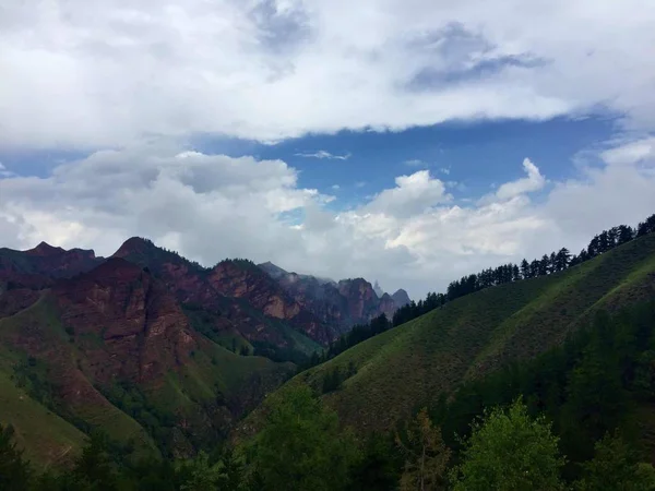 Vista Del Paisaje Montaña — Foto de Stock