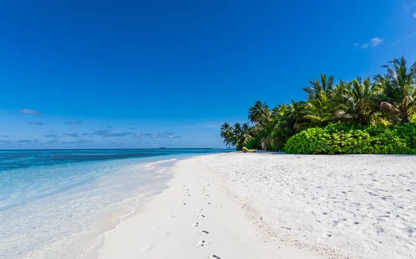 Hermosa Playa Mar Tropical — Foto de Stock