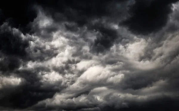 Moln Den Mörka Himlen Klimat Molnlandskap — Stockfoto