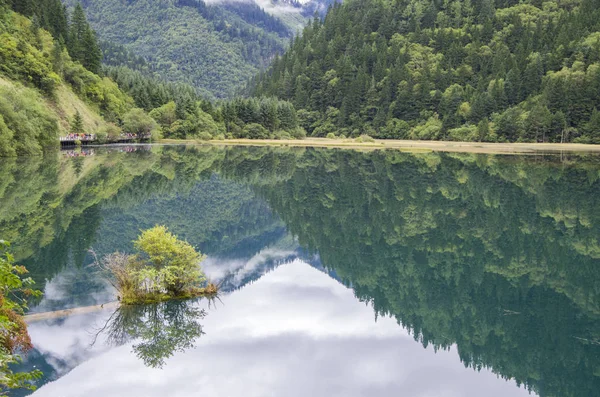 Vista Del Lago Las Montañas — Foto de Stock