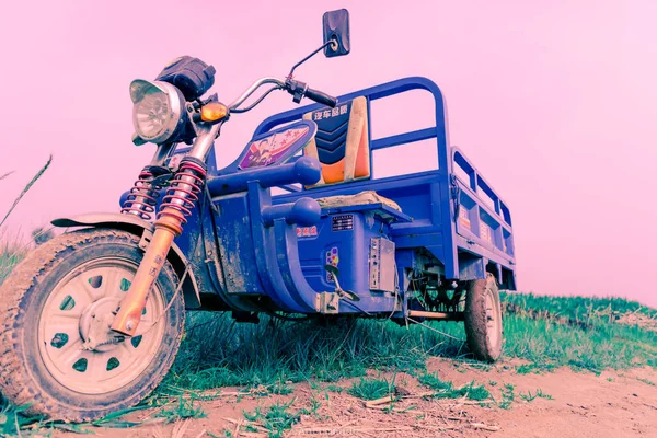 Motocicleta Vintage Camino — Foto de Stock