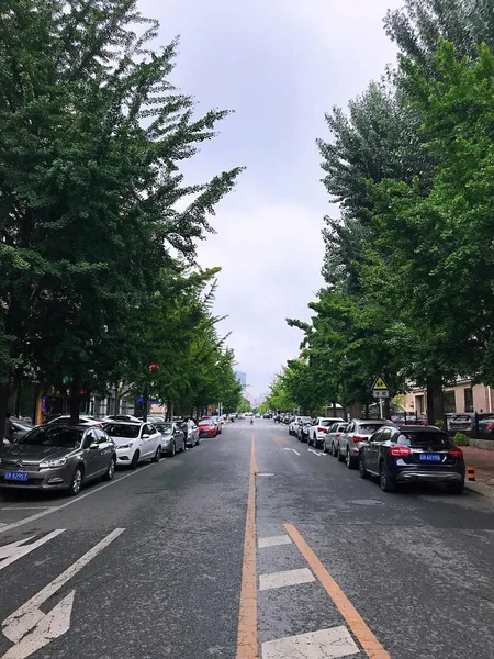 Camino Ciudad Madrid — Foto de Stock