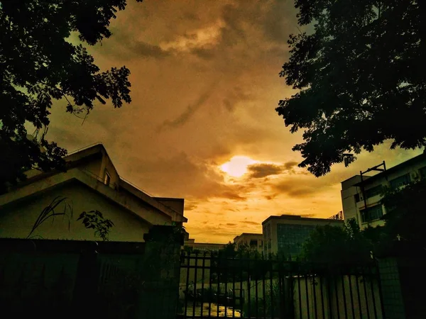 Vista Del Hermoso Cielo — Foto de Stock