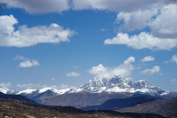 Vista Del Paisaje Montaña — Foto de Stock