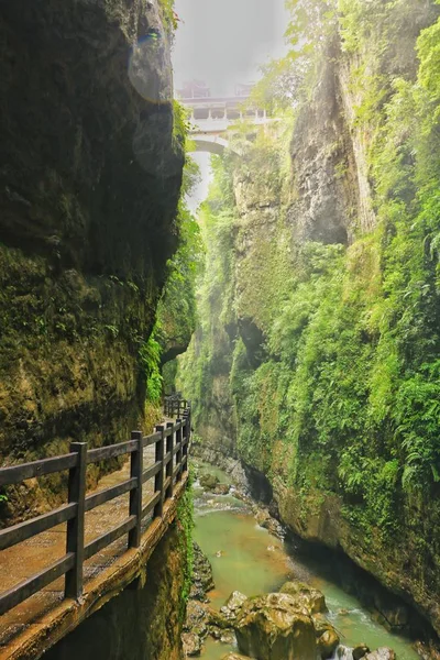 Paisaje Montañoso Paisaje Con Agua Río — Foto de Stock