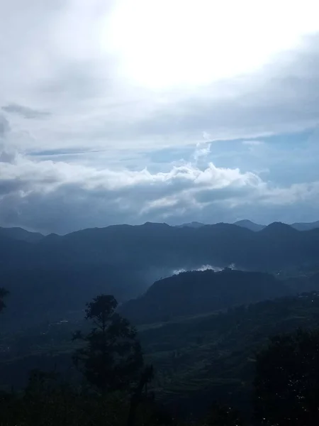 Hermosa Vista Del Paisaje Montaña — Foto de Stock