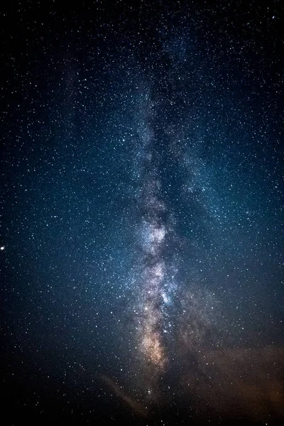 Lattea Galassia Nel Cielo Notturno — Foto Stock