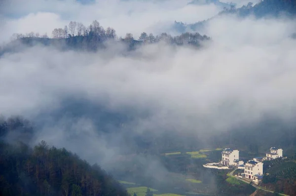 Vista Desde Cielo Las Nubes — Foto de Stock