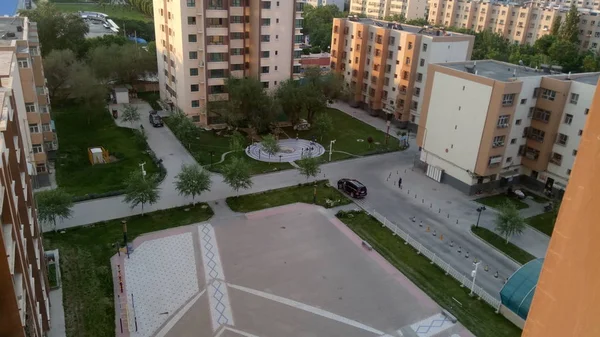 Hermosa Vista Aérea Ciudad — Foto de Stock