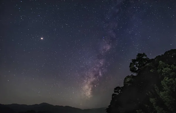 Cielo Nocturno Celestial Con Estrellas — Foto de Stock