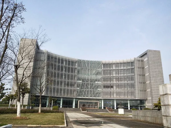 Edificio Moderno Ciudad China — Foto de Stock