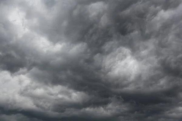 Nuages Dans Ciel Sombre Paysage Nuageux Climatique — Photo