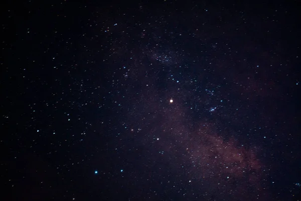 Cielo Nocturno Con Estrellas Galaxias Elementos Esta Imagen Amueblada Por — Foto de Stock