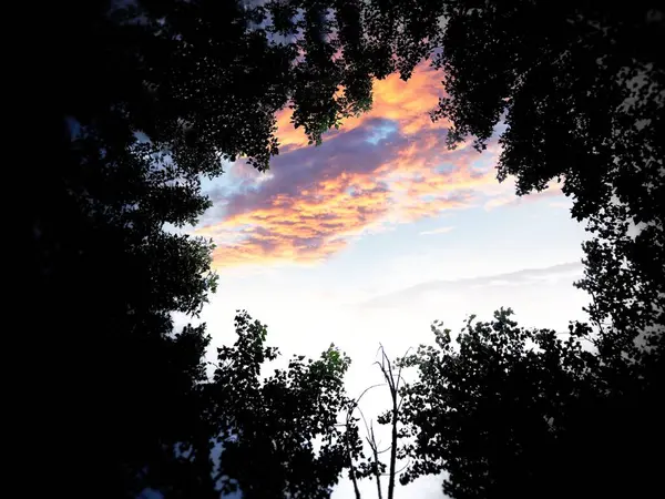 Hermoso Atardecer Cielo — Foto de Stock