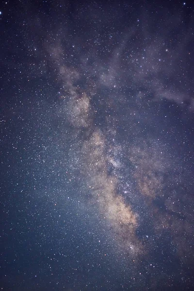 Astrofotografie Hvězdná Noční Obloha Astronomická Mlhovina — Stock fotografie