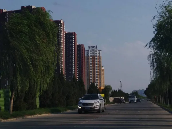 Camino Ciudad Madrid — Foto de Stock