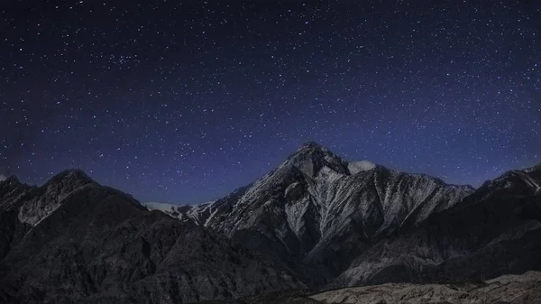 Hermoso Cielo Estrellado Noche — Foto de Stock