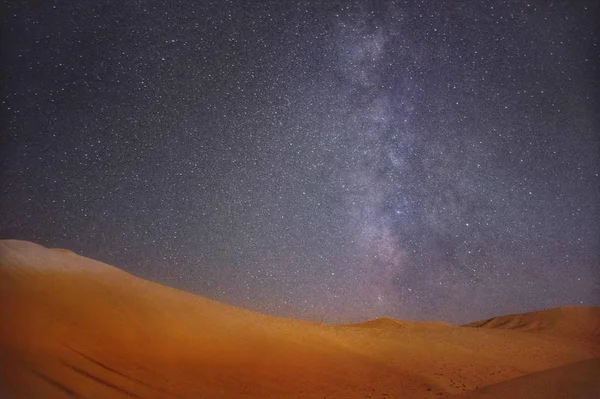 Красиве Нічне Небо Зірками Галактика — стокове фото