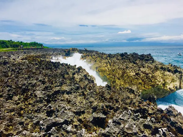 Hermosa Costa Rocosa Naturaleza — Foto de Stock