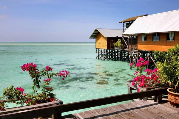 Hermosa Playa Tropical Viajes — Foto de Stock